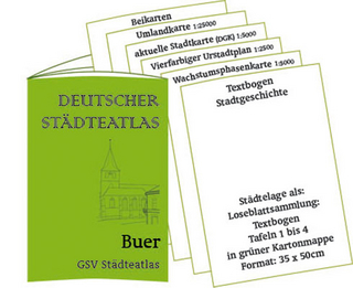 Stadtmappe Buer - Westfälischer Städteatlas