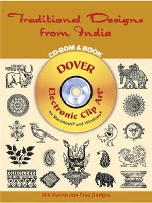 Traditional Designs from India CD-Rom and Book -  Dover