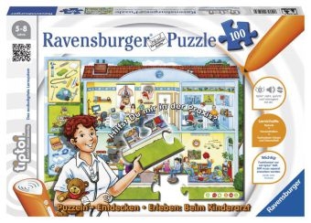 Puzzlen, Entdecken, Erleben (Kinderpuzzle), Beim Kinderarzt