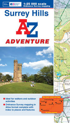 Surrey Hills Adventure Atlas -  Geographers' A-Z Map Company