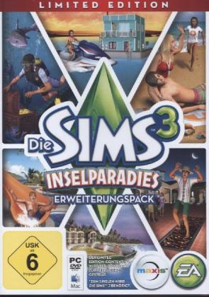 Die Sims 3, Inselparadies, Limited Edition, Erweiterungspack, DVD-ROM