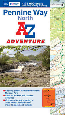 Penine Way (North) Adventure Atlas -  Geographers' A-Z Map Company