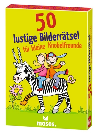 50 lustige Bilderrätsel für kleine Knobelfreunde