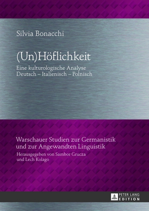 (Un)H&ouml;flichkeit - Silvia Bonacchi