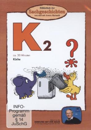Bibliothek der Sachgeschichten - K2, K&uuml;che, 1 DVD - 