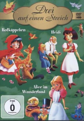 3 auf einen Streich - M&auml;rchenbox, 3 DVDs. Tl.2