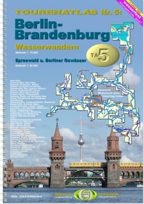 TourenAtlas Wasserwandern / TA5 Berlin-Brandenburg mit Spreewald