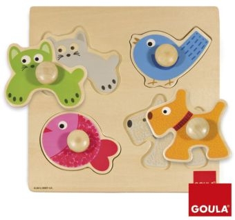 Goula Haustiere (Kinderpuzzle)