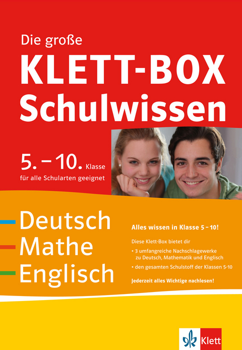 Die gro&szlig;e Klett-Box Schulwissen 5.-10. Klasse