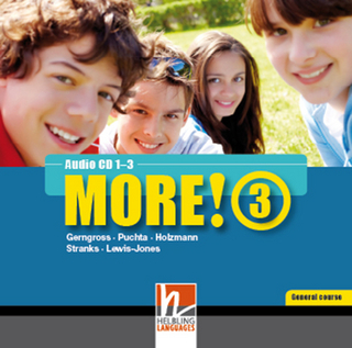 MORE! 3 Audio-CDs General course