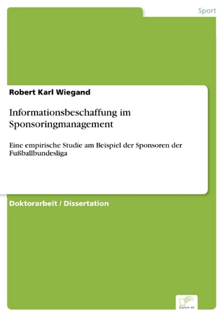 Informationsbeschaffung im Sponsoringmanagement