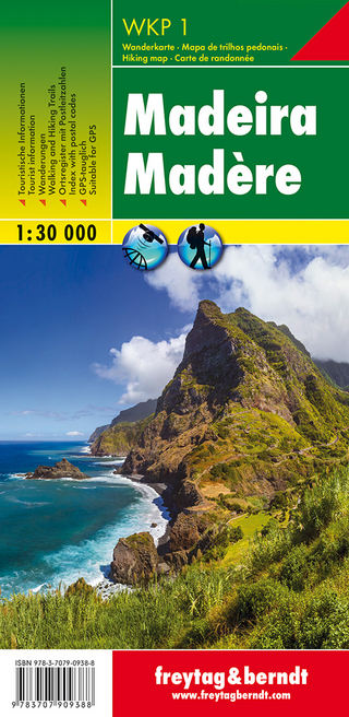 Madeira, Wanderkarte 1:30.000
