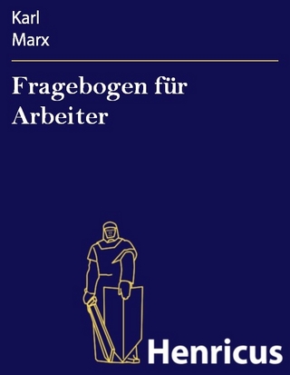 Fragebogen für Arbeiter