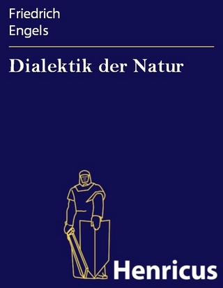 Dialektik der Natur