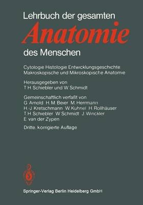 Lehrbuch Der Gesamten Anatomie Des Menschen