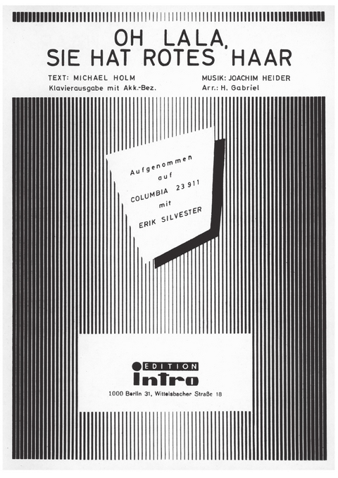 Oh lala, sie hat rotes Haar - Michael Holm, Joachim Heider