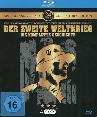 Der Zweite Weltkrieg - Die Komplette Geschichte, 4 Blu-rays