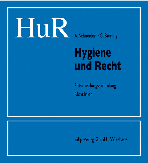 Hygiene und Recht - 