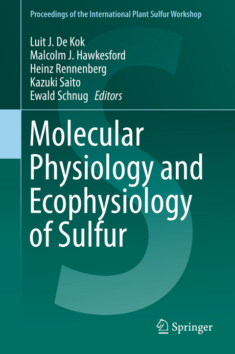 Molecular Physiology and Ecophysiology of Sulfur - 
