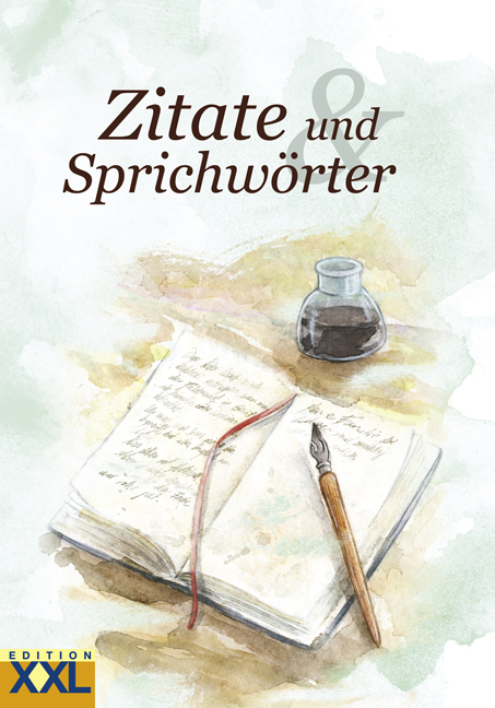 Zitate und Sprichw&ouml;rter in Gro&szlig;schrift