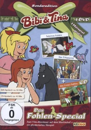 Bibi & Tina - Das Fohlen-Special, 1 DVD + 1 Audio-CD
