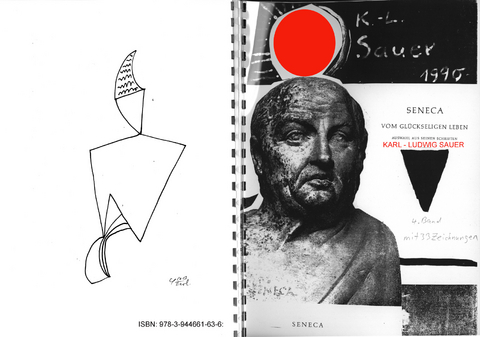 Seneca, Trostschrift an Helvia -  Verlag f&uuml;r das K&uuml;nstlerbuch zu Berlin, Lucius Annaeus Seneca, Karl-Ludwig Sauer