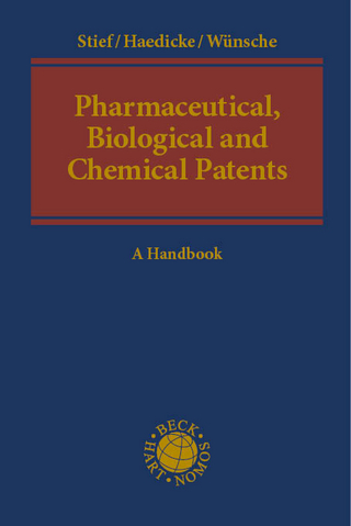 Pharmaceutical, Biological and Chemical Patents