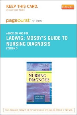 Mosby's Guide to Nursing Diagnosis - Gail B Ladwig, Betty J Ackley