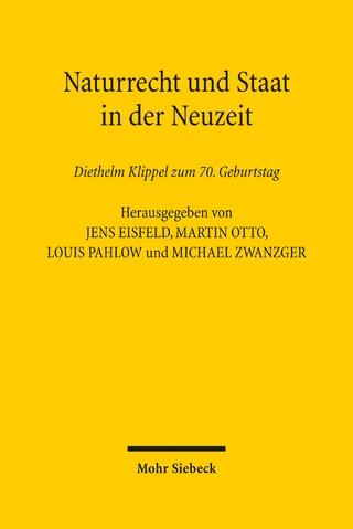 Naturrecht und Staat in der Neuzeit