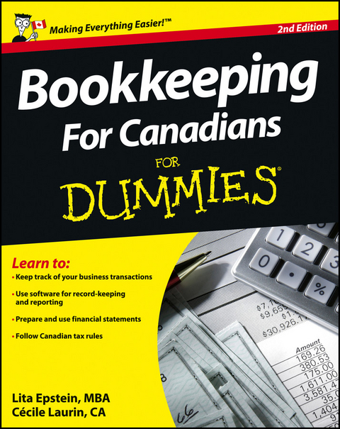 Bookkeeping For Canadians For Dummies -  Lita Epstein,  Cecile Laurin
