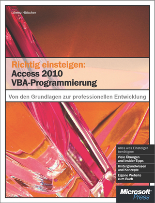 Richtig Einsteigen: Access 2010 VBA-Programmierung