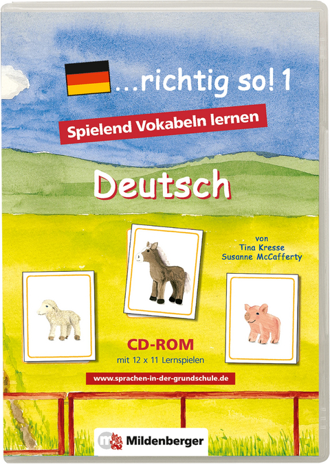 ... richtig so!. Lernspiele f&uuml;r den Deutsch-F&ouml;rderunterricht / ... richtig so! 1 &ndash; Lernsoftware, Netzwerklizenz - Tina Kresse, Susanne McCafferty