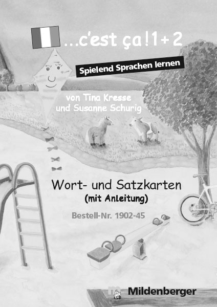 Wort- und Satzkarten zu „...c`est ça 1 und 2“ - Tina Kresse, Susanne McCafferty