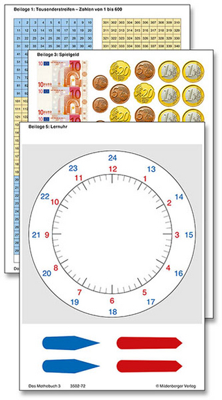 Das Mathebuch - Ausgabe für Bayern / Das Mathebuch 3, Arbeitsbeilagen, Ausgabe Bayern