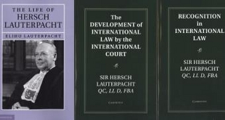 Cambridge Hersch Lauterpacht Collection 3 Volume Paperback Set