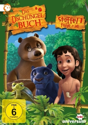 Das Dschungelbuch. Staffel.1.1, 5 DVDs