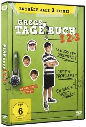 Gregs Tagebuch 1,2 & 3, 3 DVDs