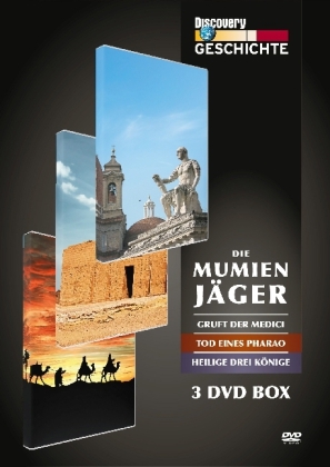 Die Mumienjäger, 3 DVDs