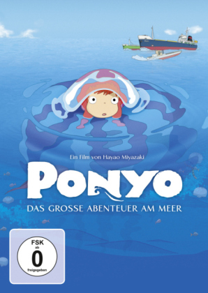 Ponyo, Das gro&szlig;e Abenteuer am Meer, 1 DVD - 