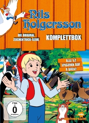 Nils Holgersson - Komplettbox, 9 DVDs