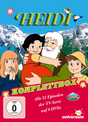 Heidi - TV-Serien Komplettbox, 8 DVDs