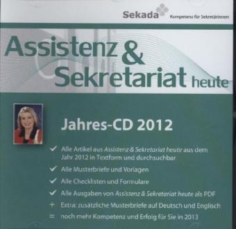 Die Assistenz & Sekretariat heute CD 2012 - Angelika Rodatus