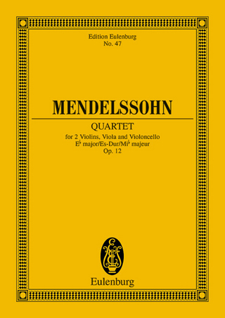 Streichquartett Es-Dur