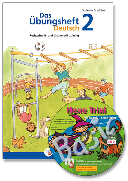 Das &Uuml;bungsheft Deutsch / Das &Uuml;bungsheft Deutsch 2, mit CD-ROM Hexe Trixi Basic 2 - Stefanie Drecktrah