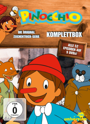 Pinocchio - Komplettbox, 9 DVDs