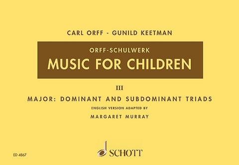 Music for Children - Gunild Keetman, Carl Orff