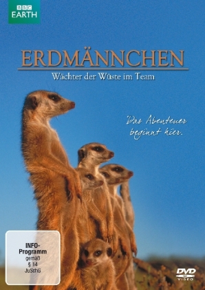 Erdmännchen - Wächter der Wüste im Team, 1 DVD