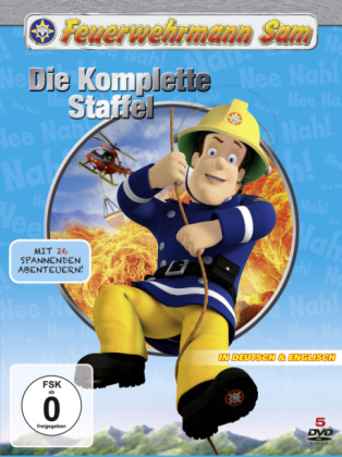 Feuerwehrmann Sam Staffelbox. Staffel.6, 5 DVDs