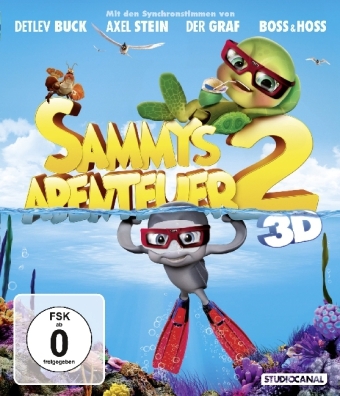 Sammys Abenteuer 2 3D, 1 Blu-ray