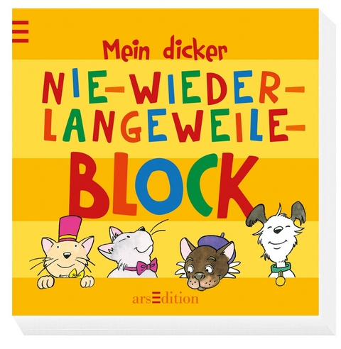 Mein dicker Nie-wieder-Langeweile-Block